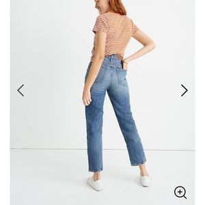 NEW Madewell Classic Straight Jeans
